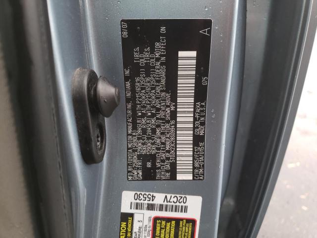 Photo 10 from auction – 2008 TOYOTA SIENNA CE with VIN 5TDZK23C28S099416