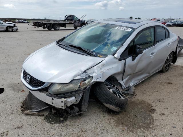 Photo 2 from auction – 2013 HONDA CIVIC with VIN 19XFB2F85DE036325