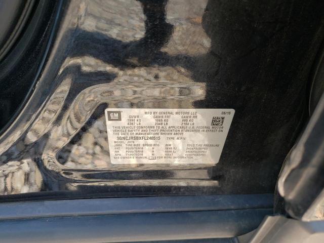 Photo 10 from auction – 2015 CHEVROLET TRAX 1LT with VIN 3GNCJRSBXFL248515