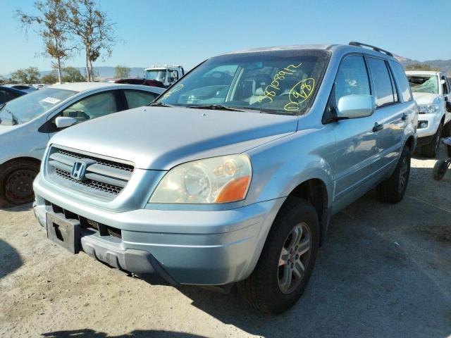 Photo 2 from auction – 2003 HONDA PILOT EXL with VIN 2HKYF18773H586048