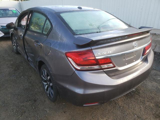 Photo 3 from auction – 2014 HONDA CIVIC EXL with VIN 2HGFB2F95EH530930