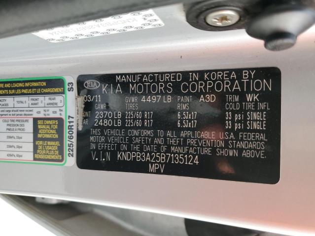 Photo 10 from auction – 2011 KIA SPORTAGE L with VIN KNDPB3A25B7135124