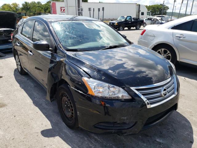 NISSAN SENTRA S 2013 with VIN 3N1AB7AP1DL733513 - Photo from auction