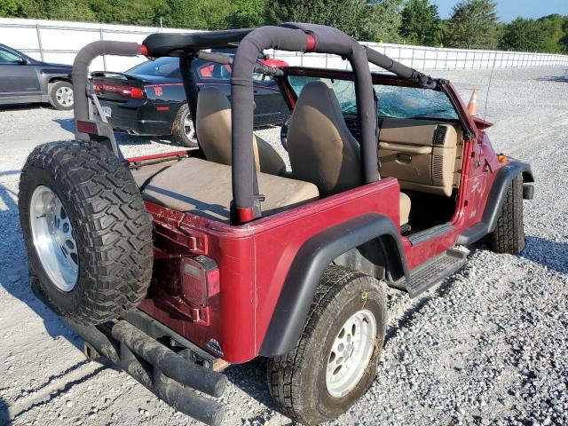 Photo 4 from auction – 1999 JEEP WRANGLER / with VIN 1J4FY19S6XP430317