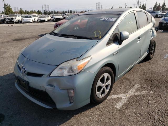 Photo 2 from auction – 2012 TOYOTA PRIUS with VIN JTDKN3DU8C5413493