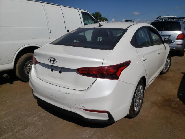 Photo 4 from auction – 2021 HYUNDAI ACCENT SE with VIN 3KPC24A65ME129494