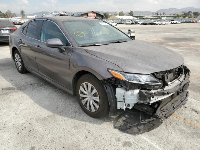 TOYOTA CAMRY LE 2022 with VIN 4T1C31AK6NU571787 - Photo from auction