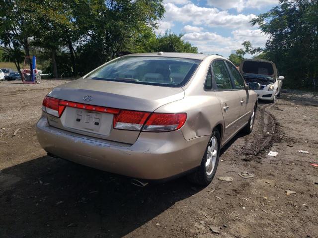 Photo 4 from auction – 2007 HYUNDAI AZERA GLS with VIN KMHFC46D77A200196