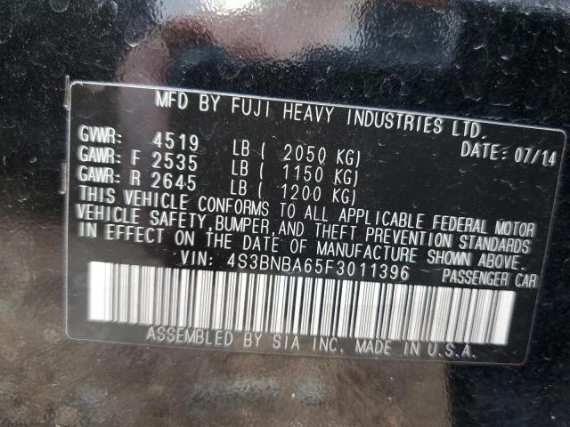 Photo 10 from auction – 2015 SUBARU LEGACY 2.5 with VIN 4S3BNBA65F3011396