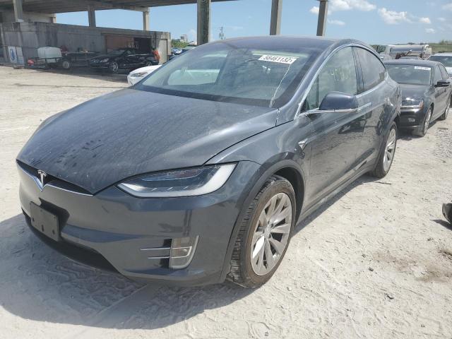 Photo 2 from auction – 2017 TESLA MODEL X with VIN 5YJXCAE29HF063827