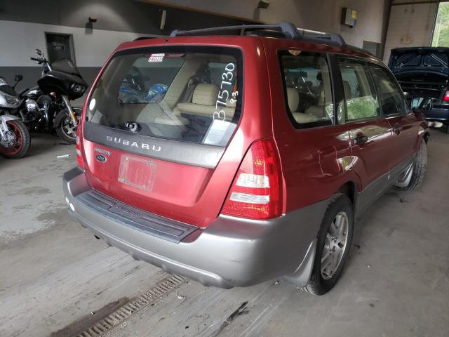 Photo 4 from auction – 2005 SUBARU FORESTER 2 with VIN JF1SG67645H741297