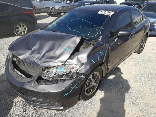 Photo 2 from auction – 2015 HONDA CIVIC SE with VIN 19XFB2F79FE011521