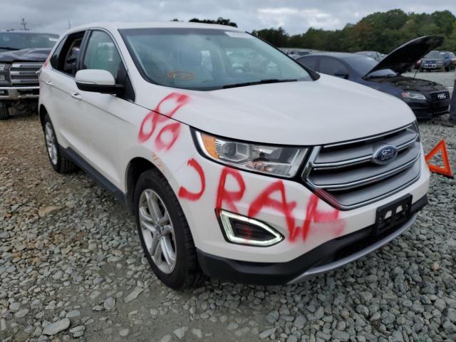 FORD EDGE TITAN 2017 with VIN 2FMPK4K99HBB98126 - Photo from auction
