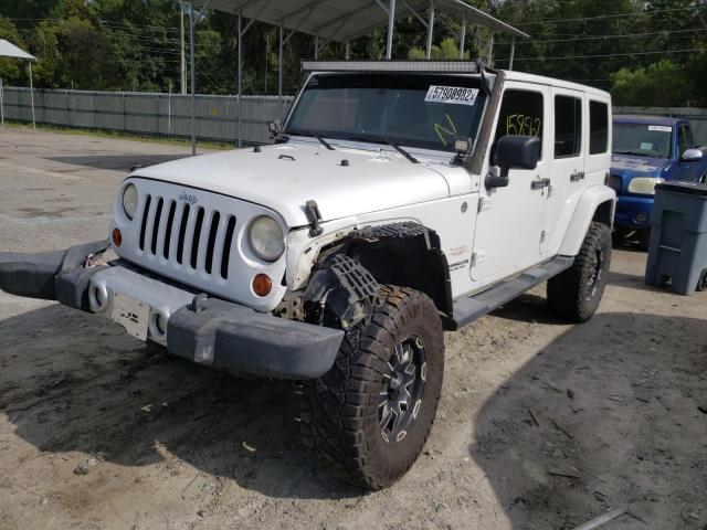 Photo 2 from auction – 2012 JEEP WRANGLER U with VIN 1C4BJWEG4CL136620