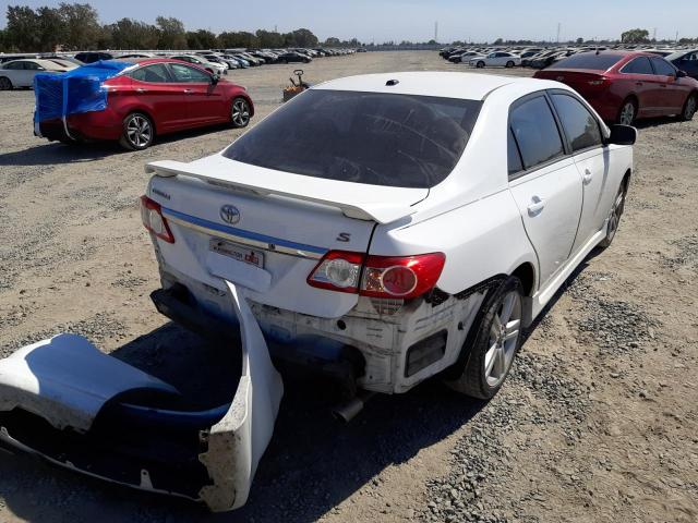 Photo 4 from auction – 2013 TOYOTA COROLLA S with VIN 2T1BU4EE1DC124640