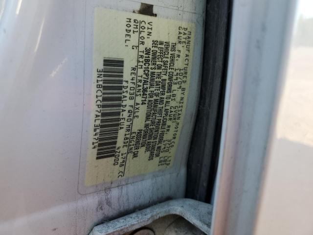 Photo 10 from auction – 2010 NISSAN VERSA S with VIN 3N1BC1CP7AL364714