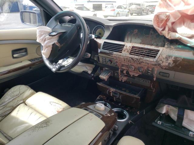 Photo 9 from auction – 2003 BMW 745 LI with VIN WBAGN63463DS44716