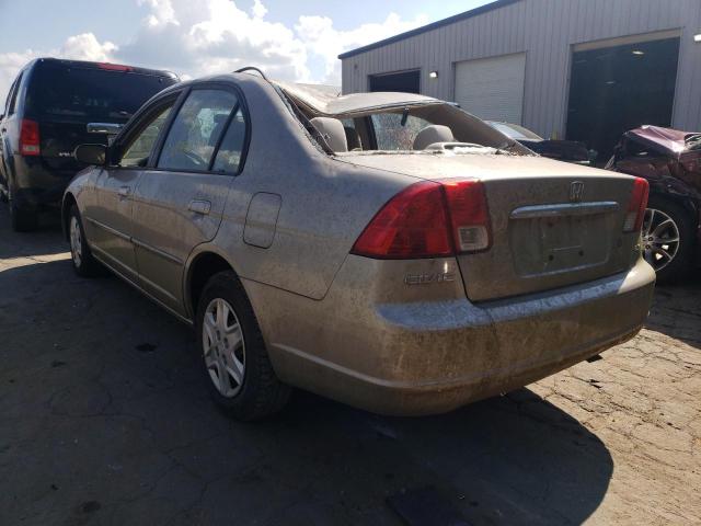 Photo 3 from auction – 2003 HONDA CIVIC LX with VIN 2HGES16623H558130