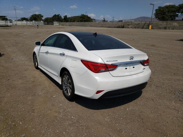 Photo 3 from auction – 2014 HYUNDAI SONATA SE with VIN 5NPEC4AC1EH885042