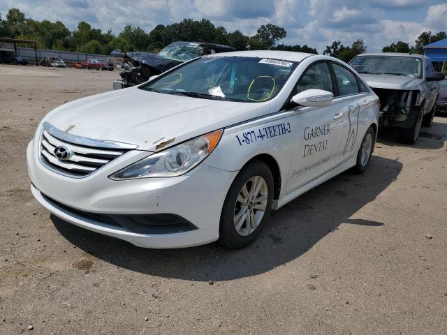 Photo 2 from auction – 2014 HYUNDAI SONATA GLS with VIN 5NPEB4ACXEH889092