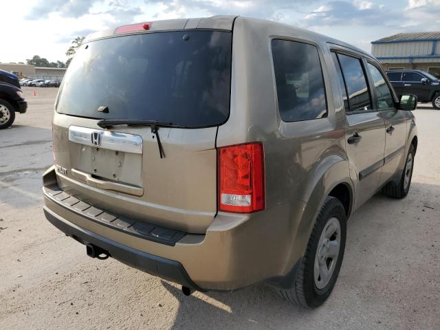 Photo 4 from auction – 2010 HONDA PILOT LX with VIN 5FNYF3H20AB013827