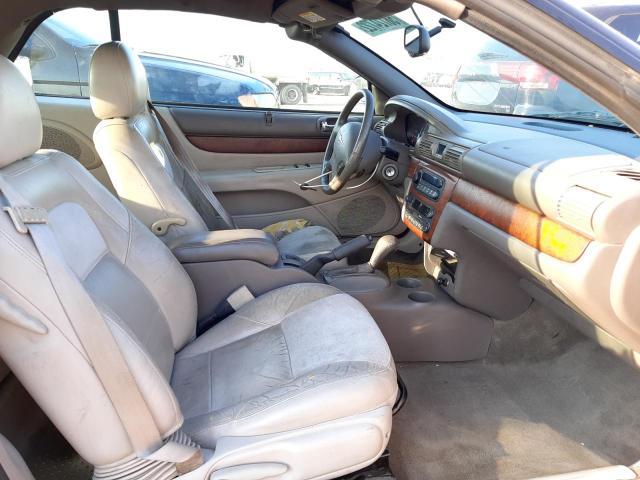 Photo 5 from auction – 2005 CHRYSLER SEBRING LI with VIN 1C3EL65R35N579992