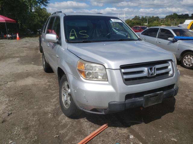 HONDA PILOT EXL 2008 with VIN 5FNYF18778B023393 - Photo from auction