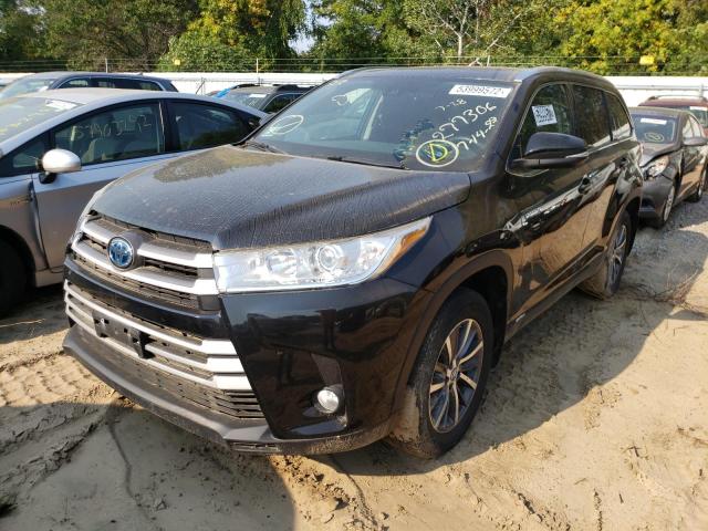 Photo 2 from auction – 2019 TOYOTA HIGHLANDER with VIN 5TDJGRFH9KS058318
