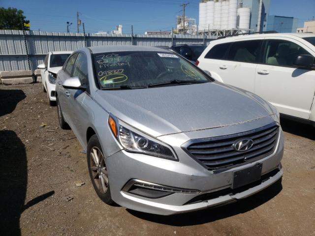 HYUNDAI SONATA SE 2015 with VIN 5NPE24AF9FH048392 - Photo from auction
