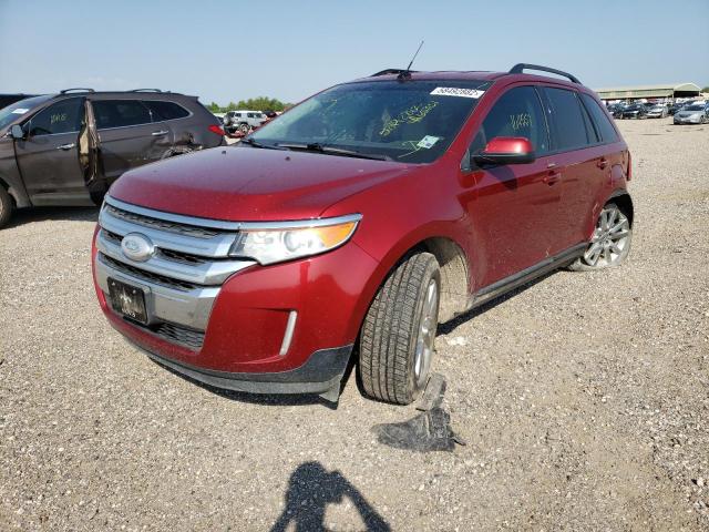 Photo 2 from auction – 2014 FORD EDGE SEL with VIN 2FMDK3JC1EBA65351