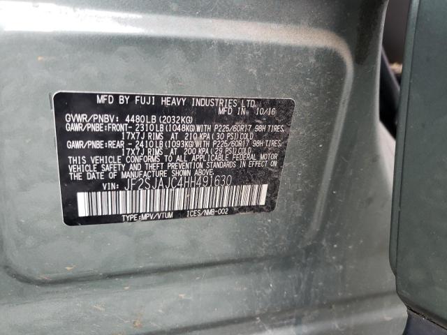 Photo 10 from auction – 2017 SUBARU FORESTER 2 with VIN JF2SJAJC4HH491630