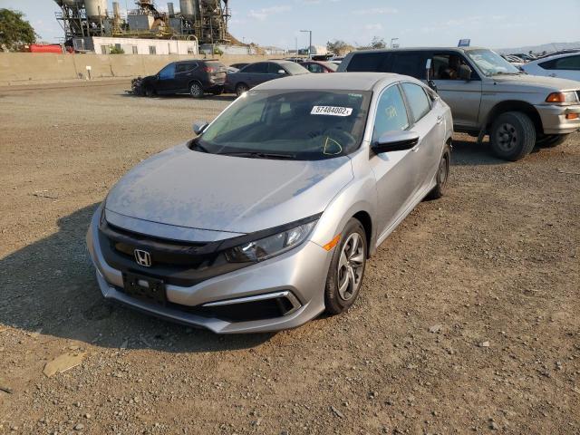 Photo 2 from auction – 2019 HONDA CIVIC LX with VIN 2HGFC2F68KH602668