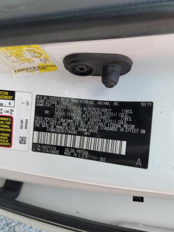 Zdjęcie 10 z aukcji – 2012 TOYOTA SIENNA LE z VIN 5TDKK3DC0CS194085