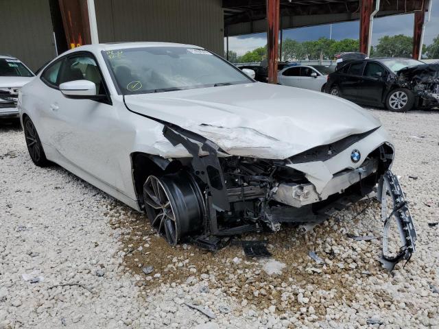 BMW 430I 2022 with VIN WBA53AP02NCH88617 - Photo from auction