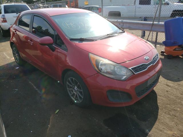 KIA RIO EX 2013 with VIN KNADN5A38D6309823 - Photo from auction