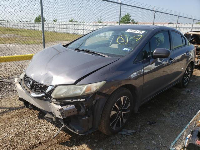 Photo 2 from auction – 2015 HONDA CIVIC EX with VIN 19XFB2F86FE047255