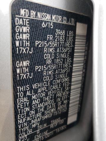 Photo 10 from auction – 2015 NISSAN JUKE S with VIN JN8AF5MR0FT512152
