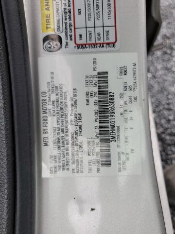 Photo 10 from auction – 2008 MERCURY MILAN PREM with VIN 3MEHM02198R630882
