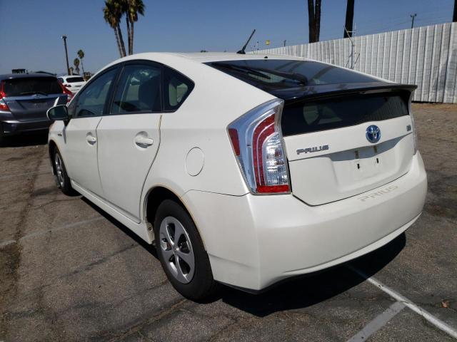 Photo 3 from auction – 2014 TOYOTA PRIUS with VIN JTDKN3DU9E1756209