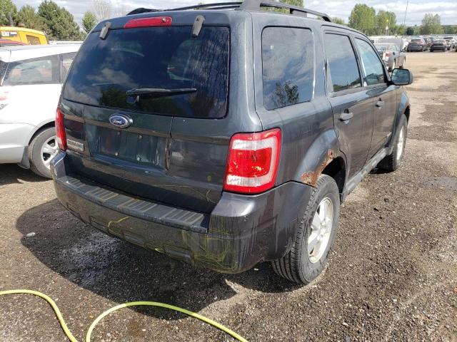 Photo 4 from auction – 2008 FORD ESCAPE XLT with VIN 1FMCU03Z18KA31393