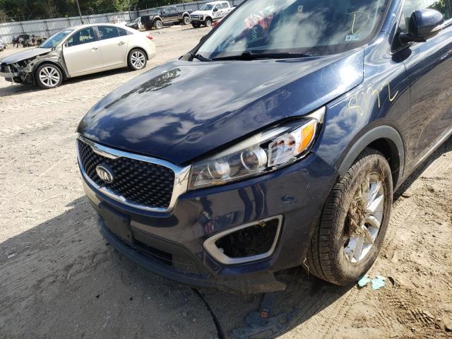 Photo 9 from auction – 2016 KIA SORENTO LX with VIN 5XYPG4A39GG034887