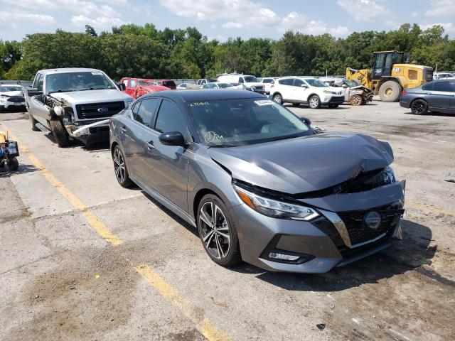 NISSAN SENTRA SR 2022 with VIN 3N1AB8DV2NY270611 - Photo from auction