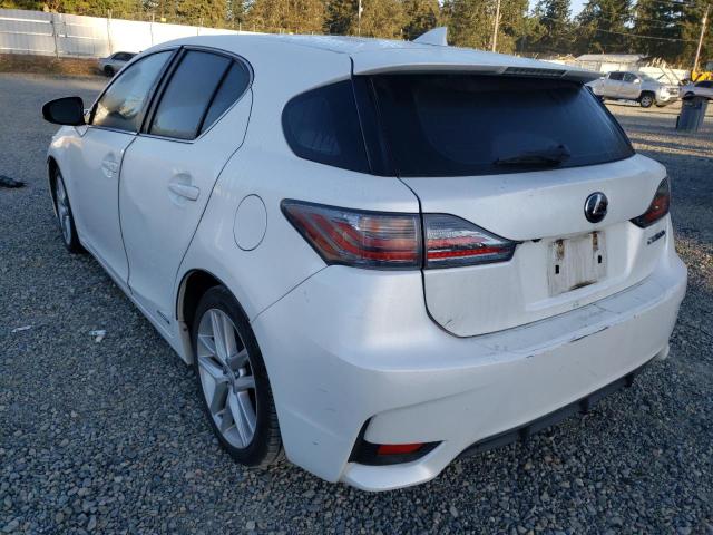 Photo 3 from auction – 2015 LEXUS CT 200 with VIN JTHKD5BH0F2225317