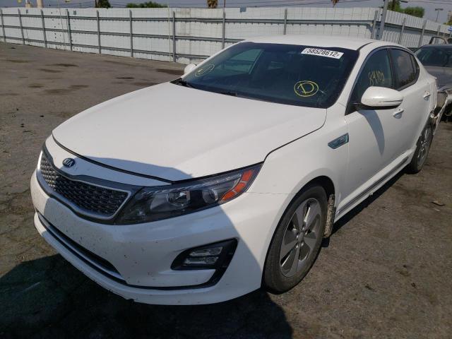 Photo 2 from auction – 2014 KIA OPTIMA HYB with VIN KNAGN4AD8E5069308