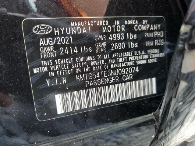 Photo 10 from auction – 2022 GENESIS G70 BASE with VIN KMTG54TE3NU092074