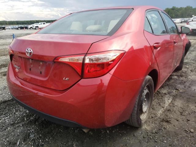 Photo 4 from auction – 2018 TOYOTA COROLLA L with VIN 2T1BURHE7JC979928