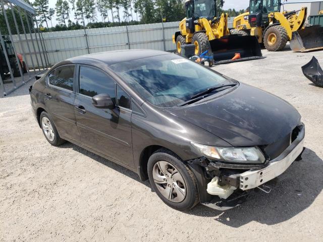 HONDA CIVIC LX 2013 with VIN 2HGFB2F54DH525424 - Photo from auction