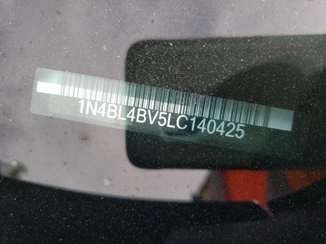 Photo 10 from auction – 2020 NISSAN ALTIMA S with VIN 1N4BL4BV5LC140425