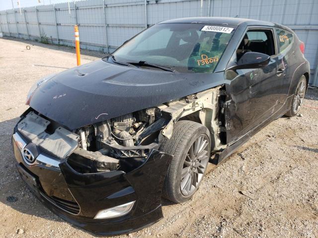 Photo 2 from auction – 2013 HYUNDAI VELOSTER with VIN KMHTC6ADXDU138017