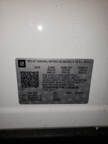 Photo 10 from auction – 2019 CHEVROLET EQUINOX LS with VIN 3GNAXHEV4KS568838
